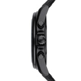 Emporio Armani Sigma Chronograph Black Dial Black Leather Strap Watch For Men - AR6131 Authentic Buy Shop Now