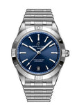 Breitling Chronomat Automatic 36 Blue Dial Silver Steel Strap Watch for Women - A10380101C1A1 Authentic Buy Shop Now