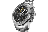 Breitling Avenger Chronograph 45mm Black Dial Silver Steel Strap Watch for Men - A13317101B1A1 Authentic Buy Shop Now