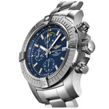 Breitling Avenger Chronograph 45mm Blue Dial Silver Steel Strap Watch for Men - A13317101C1A1 Authentic Buy Shop Now