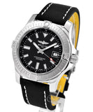 Breitling Avenger Automatic 43mm Black Dial Black Nylon Strap Watch for Men - A17318101B1X2 Authentic Buy Shop Now
