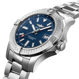 Breitling Avenger Automatic GMT 45 Blue Dial Silver Steel Strap Watch for Men - A32395101C1A1 Authentic Buy Shop Now