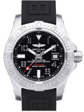 Breitling Avenger II Seawolf Stainless Steel 45mm Black Rubber Strap Mens Watch - A1733110/BC31/153S Authentic Buy Shop Now