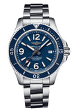Breitling Superocean Automatic 42mm Blue Dial Silver Steel Strap Watch for Men - A17366D81C1A1 Authentic Buy Shop Now