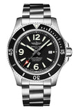Breitling Superocean Automatic 44mm Black Dial Silver Steel Strap Watch for Men - A17367D71B1A1 Authentic Buy Shop Now