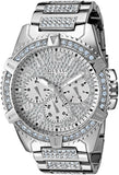 Guess Zeus Multifunction Diamonds Silver Dial Silver Steel Strap Watch for Men - GW0209G1 Authentic Buy Shop Now
