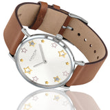 Coach Perry White Dial Brown Leather Strap Watch for Women - 14503242 Authentic Buy Shop Now