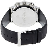Calvin Klein Posh Black Dial Black Leather Strap Watch for Men - K8Q371C1 Authentic Buy Shop Now