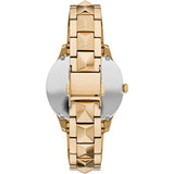 Michael Kors Runway Mercer Quartz Black Dial Two Tone Steel Strap Watch For Women - MK6672 Authentic Buy Shop Now