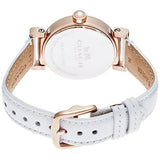 Coach Madison White Dial White Leather Strap Watch for Women - 14502401 Authentic Buy Shop Now