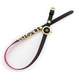 Versace V-Flare Quartz Black Dial Black Leather Strap Watch for Women - VEBN00218 Authentic Buy Shop Now