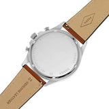 Fossil Forrester Chronograph Blue Dial Brown Leather Strap Watch for Men - S5607 Authentic Buy Shop Now