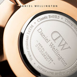 Daniel Wellington Classic South Hampton White Dial Two Tone Nylon Strap Watch For Women - DW00100034 Authentic Buy Shop Now