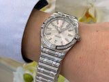 Breitling Chronomat 32 Diamonds White Dial Silver Steel Strap Watch for Women - A77310591A1A1 Authentic Buy Shop Now