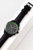Lacoste Apext Black Dial Black Leather Strap Watch for Men - 2011296 Authentic Buy Shop Now