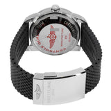 Breitling Superocean Heritage B20 Automatic 42 Green Dial Black Mesh Bracelet Watch for Women - AB2010121L1S1 Authentic Buy Shop Now