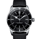 Breitling Superocean Heritage B20 Automatic 44 Black Dial Black Mesh Bracelet Watch for Men - AB2030121B1S1 Authentic Buy Shop Now