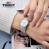 Tissot T Classic Bridgeport Lady Quartz Stainless Steel Watch For Women - T097.010.11.038.00 Authentic Buy Shop Now