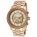 Michael Kors Dylan Rose Gold Dial Rose Gold Steel Strap Watch for Women - MK5576 Authentic Buy Shop Now