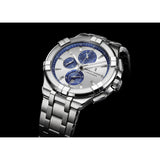 Maurice Lacroix Aikon Chronograph Silver Dial Silver Steel Strap Watch for Men - AI1018-SS002-131-1 Authentic Buy Shop Now