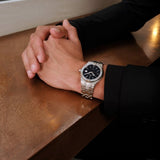 Maurice Lacroix Aikon Automatic Black Dial Silver Steel Strap Watch for Men - AI1807-SS002-330-1 Authentic Buy Shop Now