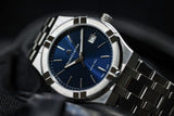 Maurice Lacroix Aikon Date Blue Dial Silver Steel Strap Watch for Men - AI1108-SS002-430-1 Authentic Buy Shop Now