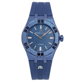 Maurice Lacroix Automatic PVD Limited Edition Blue Dial Blue Silicon Strap Watch For Men - AI6007-PVC00-430-4 Authentic Buy Shop Now