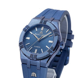 Maurice Lacroix Automatic PVD Limited Edition Blue Dial Blue Silicon Strap Watch For Men - AI6007-PVC00-430-4 Authentic Buy Shop Now