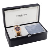 Maurice Lacroix Aikon Automatic Brown Dial Brown Leather Strap Watch For Men - AI6008-BRZ01-730-3 Authentic Buy Shop Now