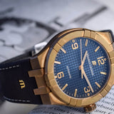 Maurice Lacroix Aikon Limited Edition Blue Dial Blue Leather Strap Watch For Men - AI6008-BRZ01-420-1 Authentic Buy Shop Now