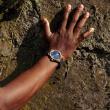 Maurice Lacroix Aikon Limited Edition Blue Dial Blue Leather Strap Watch For Men - AI6008-BRZ01-420-1 Authentic Buy Shop Now