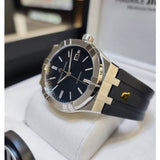Maurice Lacroix Aikon Automatic Black Dial Black Rubber Strap Watch For Men - AI6008-SS000-330-2 Authentic Buy Shop Now