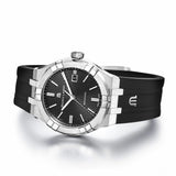 Maurice Lacroix Aikon Automatic Black Dial Black Rubber Strap Watch For Men - AI6008-SS000-330-2 Authentic Buy Shop Now