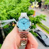 Maurice Lacroix Aikon Automatic Limited Summer Edition Blue Dial Silver Steel Strap Watch For Men - AI6008-SS00F-431-1 Authentic Buy Shop Now