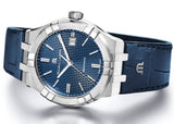 Maurice Lacroix Aikon Automatic Blue Dial Blue Leather Strap Watch For Men - AI6008-ss001-430-1 Authentic Buy Shop Now