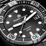 Maurice Lacroix Aikon Venturer Automatic Black Dial Silver Steel Strap Watch For Men - AI6057-SSL22-330-1 Authentic Buy Shop Now