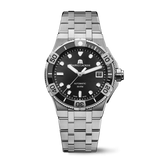 Maurice Lacroix Aikon Venturer Automatic Black Dial Silver Steel Strap Watch For Men - AI6057-SSL22-330-1 Authentic Buy Shop Now