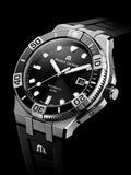 Maurice Lacroix Aikon Venturer Black Dial Black Rubber Strap Watch for Men - AI6058-SS001-330-1 Authentic Buy Shop Now