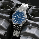 Maurice Lacroix Aikon Venturer Blue Dial Silver Steel Strap Watch for Men - AI6058-SS002-430-1 Authentic Buy Shop Now