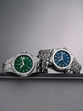 Maurice Lacroix Aikon Automatic Green Dial Silver Steel Strap Watch for Men - AI1807-SS002-630-1 Authentic Buy Shop Now