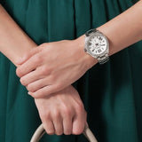 Fossil Cecile Chronograph Silver Dial Silver Steel Strap Watch for Women - AM4481 Authentic Buy Shop Now