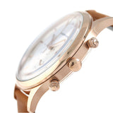 Emporio Armani Quartz Silver Dial Brown Leather Strap Watch For Men - AR11043 Authentic Buy Shop Now