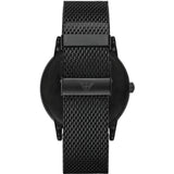 Emporio Armani Luigi White Dial Black Mesh Bracelet Watch For Men - AR11046 Authentic Buy Shop Now