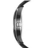 Emporio Armani Valente Black Dial Black Leather Strap Watch For Men - AR0643 Authentic Buy Shop Now