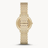Emporio Armani Dress Analog Mother of Pearl Dial Gold Steel Strap Watch For Women - AR11007 Authentic Buy Shop Now