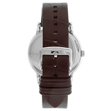 Emporio Armani Luigi Analog Bronze Dial Brown Leather Strap Watch For Men - AR11096 Authentic Buy Shop Now