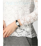 Emporio Armani Gioia Analog Mother of Pearl Dial Black Leather Strap Watch For Women - AR11148 Authentic Buy Shop Now