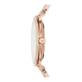 Emporio Armani Modern Mother of Pearl White Dial Rose Gold Steel Strap Watch for Women - AR11158 Authentic Buy Shop Now