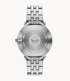 Emporio Armani Classic Quartz Black Dial Silver Steel Strap Watch For Men - AR11161 Authentic Buy Shop Now