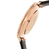 Emporio Armani Modern Slim Analog Silver Dial Brown Leather Strap Watch For Men - AR11163 Authentic Buy Shop Now